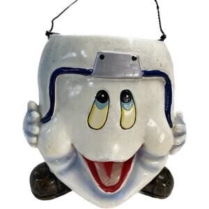 Vintage TN Titans Halloween Candy Boo Bucket w Tag NFL Trick or Treat Bucket